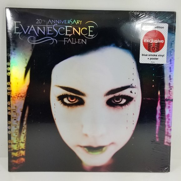Evanescence Fallen 20th Anniversary Target Exclusive Blue Smoke Vinyl Br… - Picture 2 of 8